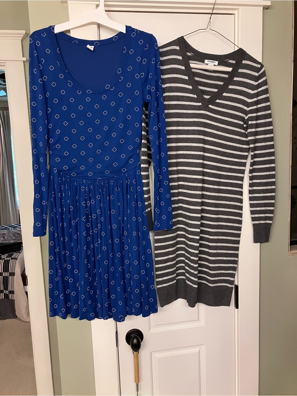 Old Navy Long-Sleeve dresses, bundle of two